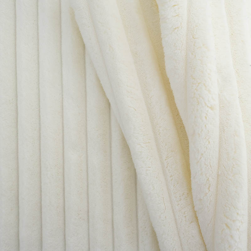 Velours Côtelé XXL Ambre Ivoire - Maison Klem