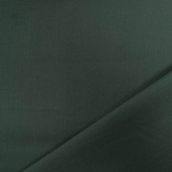 Popeline de Coton Unie Vert Sapin Premium  - Oeko-Tex - Maison Klem