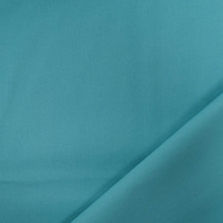 Popeline de Coton Unie Emeraude Premium - Maison Klem