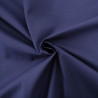 Popeline de Coton Unie Marine Premium - Maison Klem