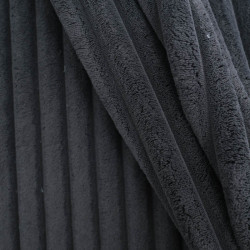 Velours Côtelé XXL Ambre Noir - Maison Klem