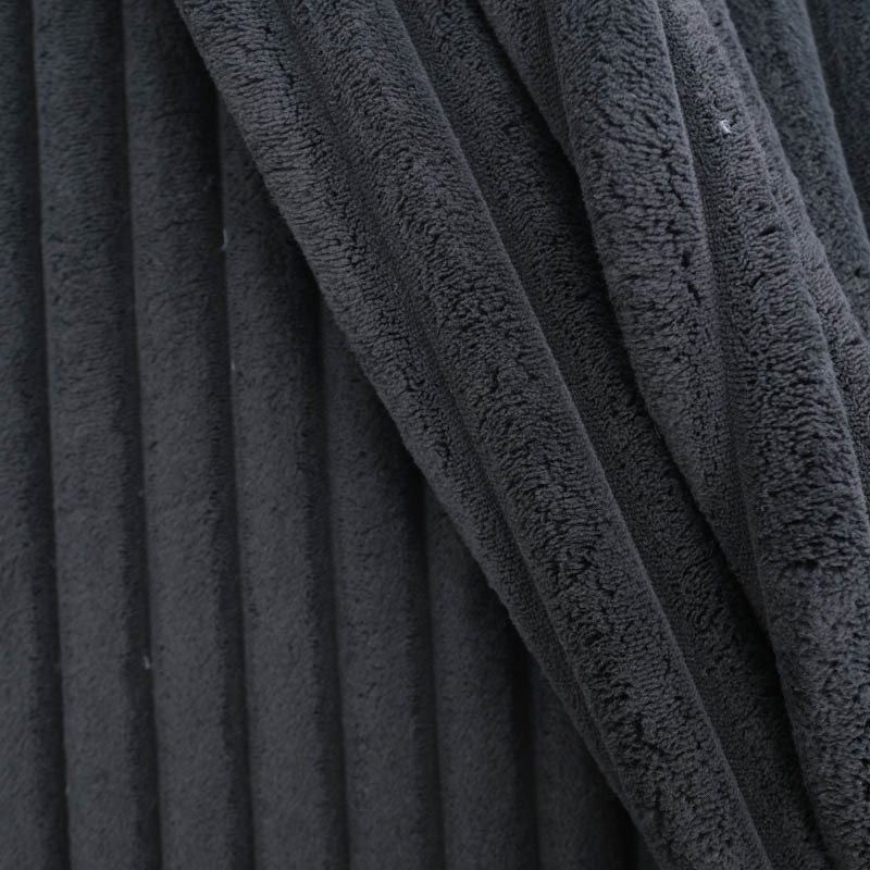 Velours Côtelé XXL Ambre Noir - Maison Klem