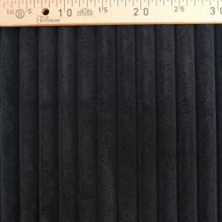 Velours Mega Côtes Ambre Noir - Maison Klem