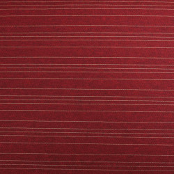Tissu Nappage Noël Rouge Rayures Lurex Dorées - 280cm - Maison Klem