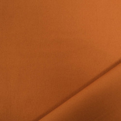 Tissu Sergé de Coton Uni Caramel - Maison Klem