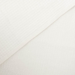 Waffle Fabric Terry Backing White - Maison Klem
