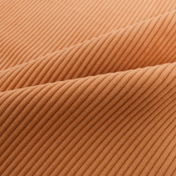Velours Côtelé Ameublement Belém Abricot - Maison Klem