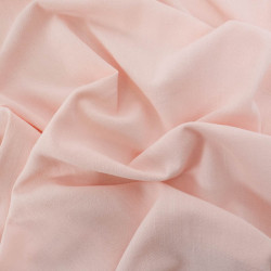 Lin Lavé Viscose 138CM rose clair - Maison Klem