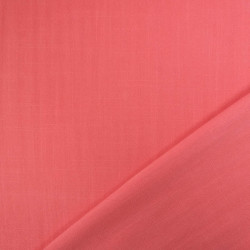 Lin Lavé Viscose 138CM corail - Maison Klem