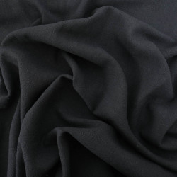 Lin Lavé Viscose 138CM noir - Maison Klem