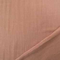 Lin Lavé Viscose 138CM coffee - Maison Klem