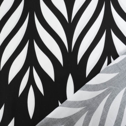 Viscose Vert Gazon Motif Fleuri - Maison Klem