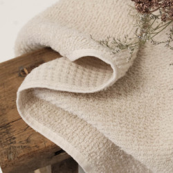 Nid d'Abeille Envers Eponge Sable - Maison Klem