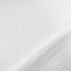 Tissu Triple Gaze de Coton Ecru - Oeko-Tex - Maison Klem