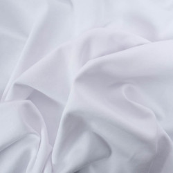 Tissu Jersey Interlock Premium Blanc - Maison Klem