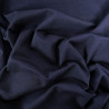 Tissu Jersey Interlock Premium Bleu Marine - Maison Klem