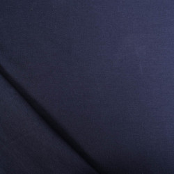 Tissu Jersey Interlock Premium Bleu Marine - Maison Klem