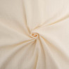 Double Gaze Unie 135CM Crème - Thaïs - Maison Klem