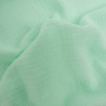 Double Gaze Unie 135CM Menthe - Thaïs - Maison Klem
