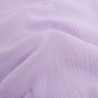 Double Gaze Unie 135CM Lilas - Thaïs - Maison Klem