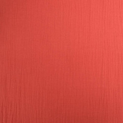 Double Gaze Unie 135CM Terre de Sienne - Thaïs - Maison Klem