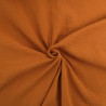 Double Gaze Unie 135CM Caramel - Thaïs - Maison Klem