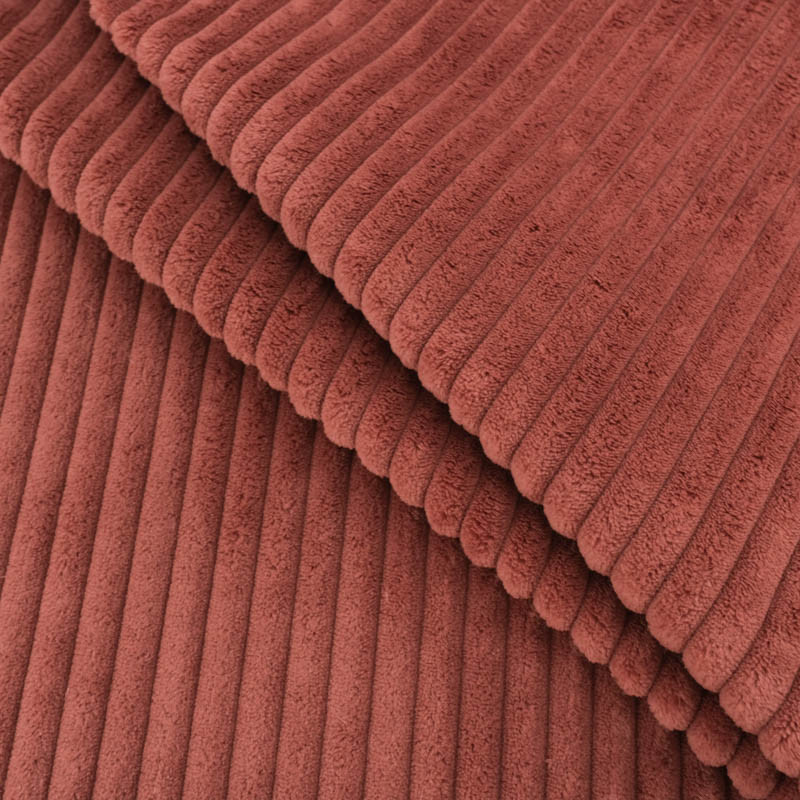 Velours Grosses Côtes Doux Marsala - Zoélia - Maison Klem Velours Grosses Côtes Doux Marsala - Zoélia - Maison Klem
