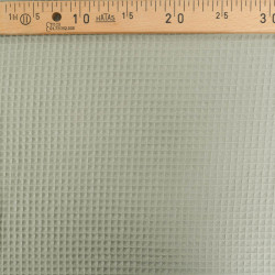 Green De Gris Waffle Fabric - Maison Klem