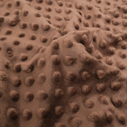 Minky Bubble Cacao - Maison Klem