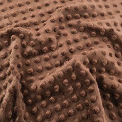 Minky Bubble Cacao - Maison Klem