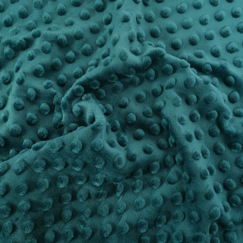 Minky Bubble Paon - Maison Klem