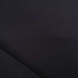 Sergé De Coton Hector - Noir - Maison Klem