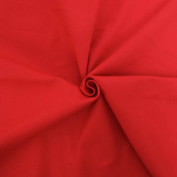 Sergé De Coton Hector - Rouge - Maison Klem