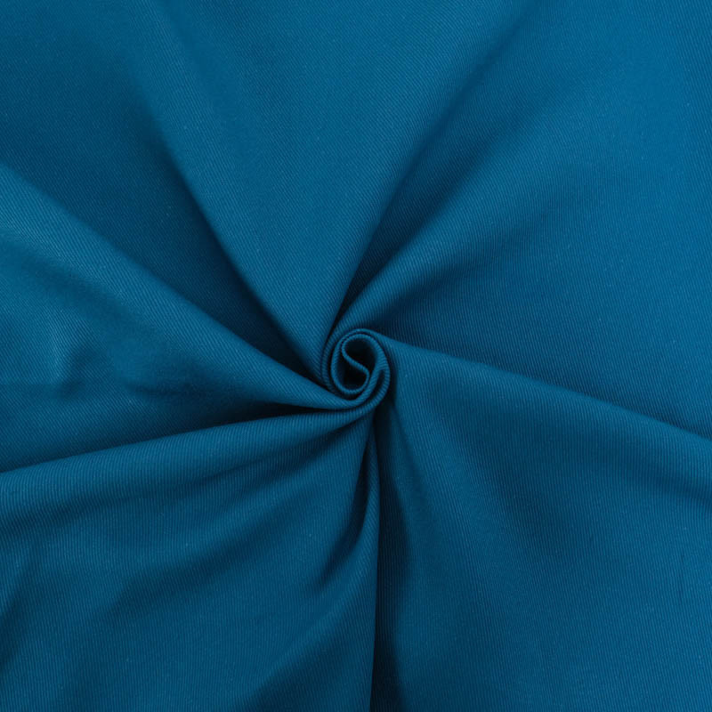 Sergé De Coton Hector - Bleu Cobalt - Maison Klem