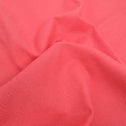 Sergé De Coton Hector - Corail - Maison Klem