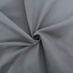 Sergé De Coton Hector - Gris - Maison Klem