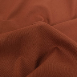 Sergé De Coton Hector - Marron - Maison Klem