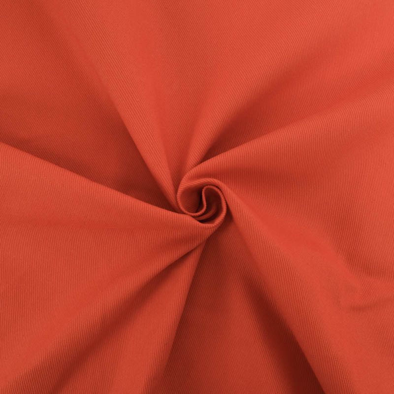 Sergé De Coton Hector - Orange - Maison Klem