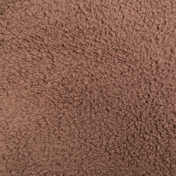 Tissu Sherpa Cacao - Maison Klem