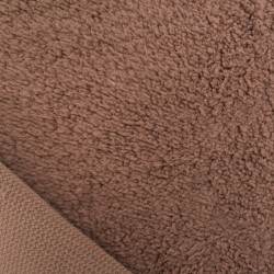 Tissu Sherpa Cacao - Maison Klem