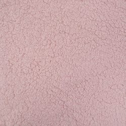 Tissu Sherpa Rose Poudré - Maison Klem