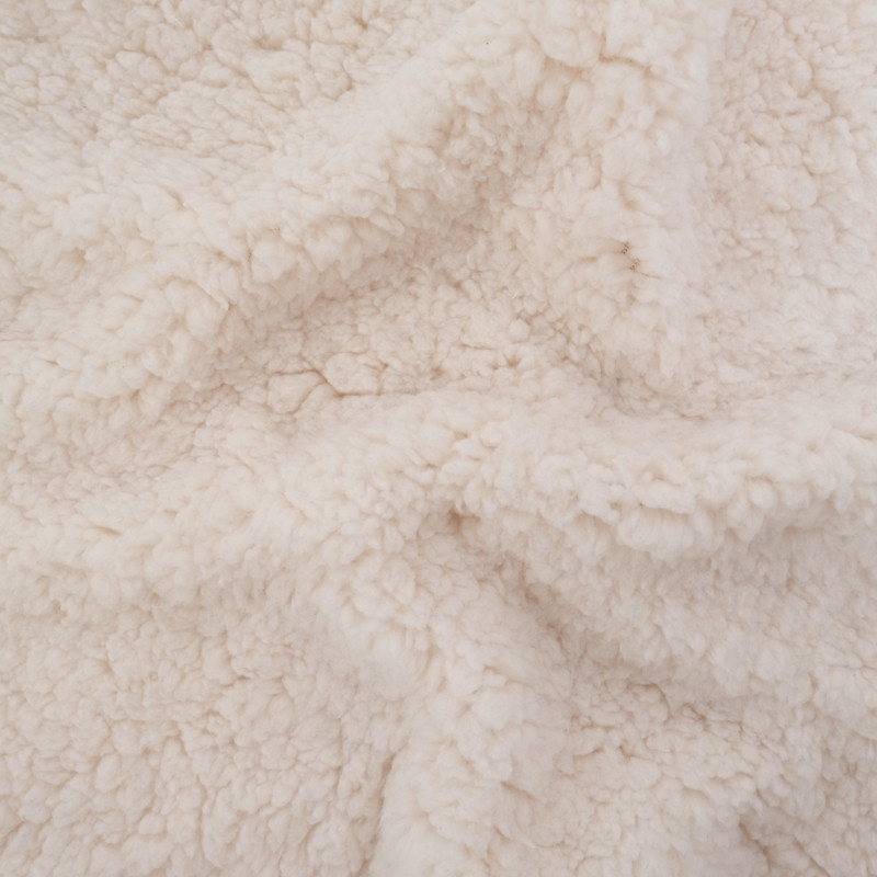 Tissu Sherpa Ecru - Maison Klem