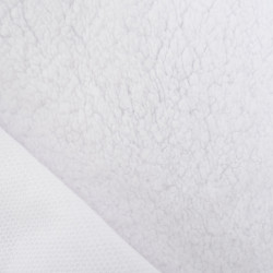 Tissu Sherpa Blanc - Maison Klem