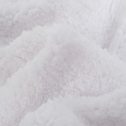Tissu Sherpa Blanc - Maison Klem