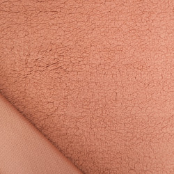 Tissu Sherpa Marsala - Maison Klem