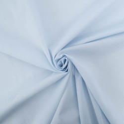 Batiste De Coton Lucie - Bleu Ciel - Maison Klem