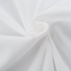 Batiste De Coton Lucie - Blanche - Maison Klem