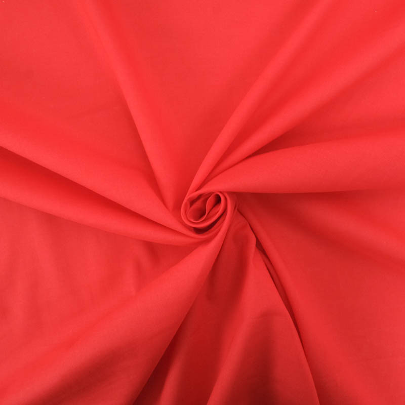 Batiste De Coton Lucie - Rouge - Maison Klem