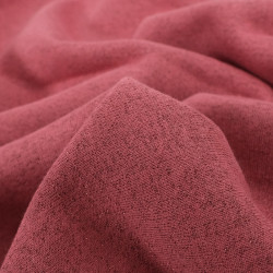 Sweat French Terry Lurex Rose Tendre Cuivre - Maison Klem