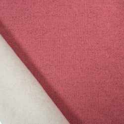 Sweat French Terry Lurex Rose Tendre Cuivre - Maison Klem